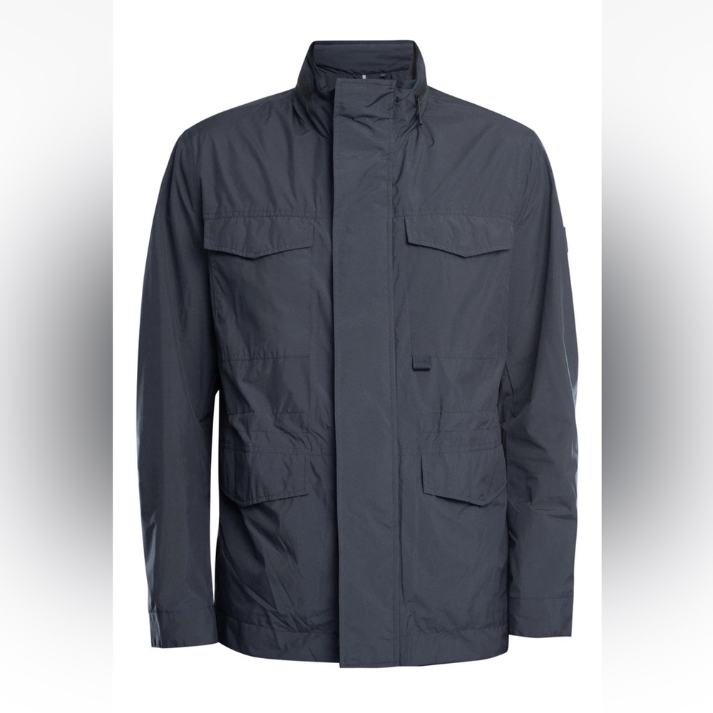 TED BAKER MEN'S NYLON FIELD JACKET, BLUE Men’s XXL